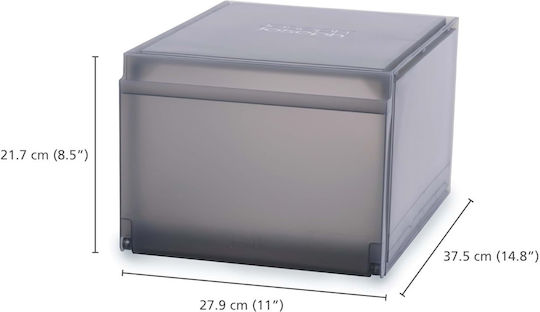 Joseph Joseph Plastic Shoe Storage Case in Grey Colour 2 Pieces
