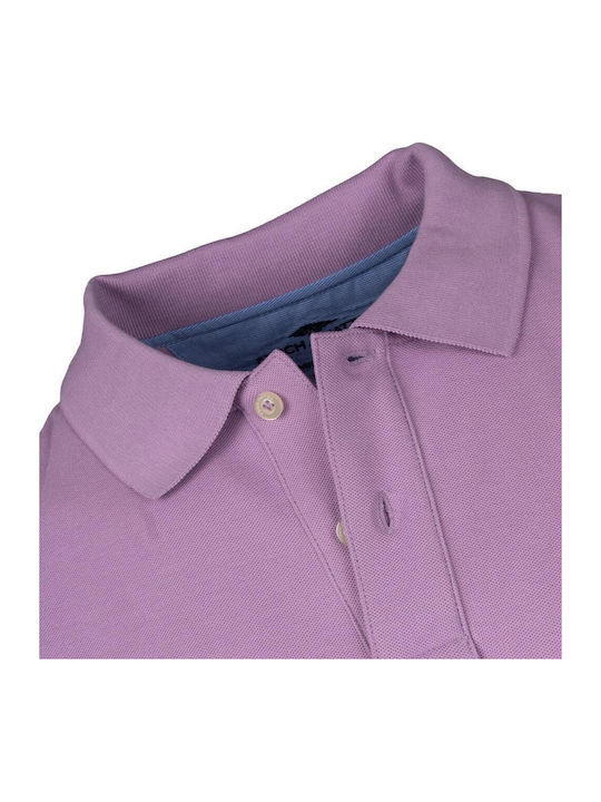 Polo Short Sleeve Blouse Lilac