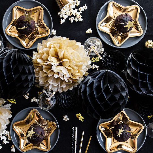 PartyDeco Κρεμαστό Διακοσμητικό για Party Halloween σε Μαύρο χρώμα 20εκ.