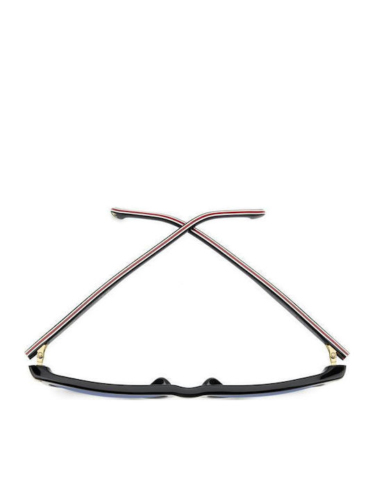 Carrera Ochelari De Soare Pentru Bărbați Cu Ramă Neagră Din Plastic Și Lentile Gri Degrade 349/S 2M2/08