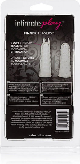 Calexotics Finger Teasers Vibrator Finger Transparent