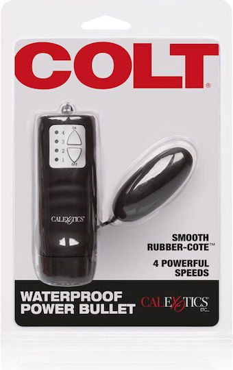 Colt Waterproof Power Bullet Mini Δονητής Bullet 5.75cm Black