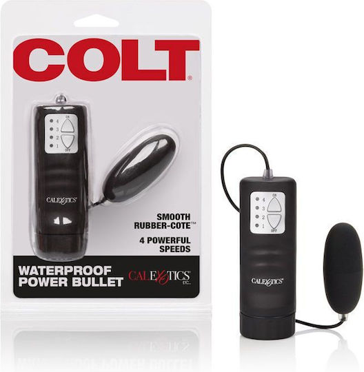 Colt Waterproof Power Bullet Mini Δονητής Bullet 5.75cm Black
