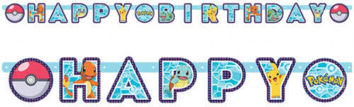 Amscan Pokemon Garland for Party 218cm