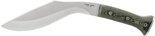 Condor Tool & Knives K-Tact Kukri Grün in Lederhülle