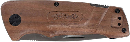 Walther BWK 2 Briceag Blue Wood în Toc