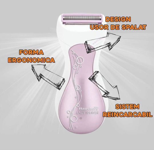 Hausberg Αποτριχωτική Μηχανή Epilator για Πρόσωπο, Σώμα & Μπικίνι HB80RZ