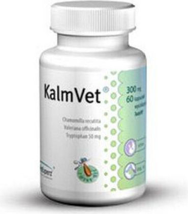 VetExpert Kalmvet Multivitamins for Dogs and Cats in Tablets 60 tabs for Anxiety & Stress Management