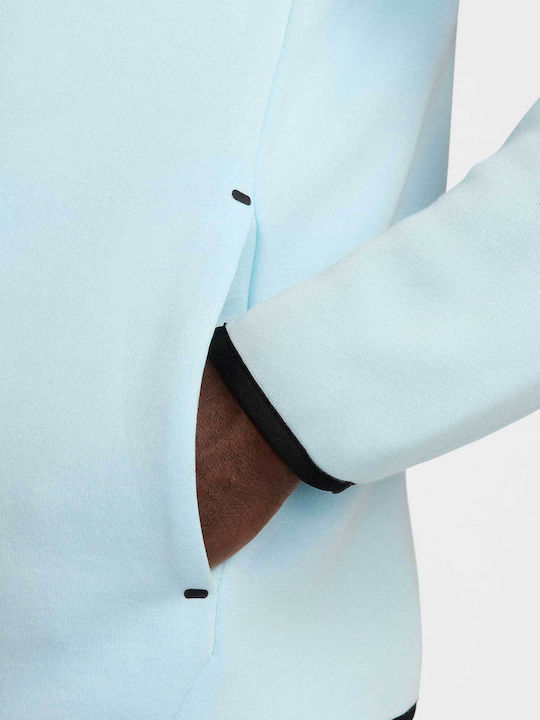 Tech Fleece Ζακέτα με Κουκούλα Blue
