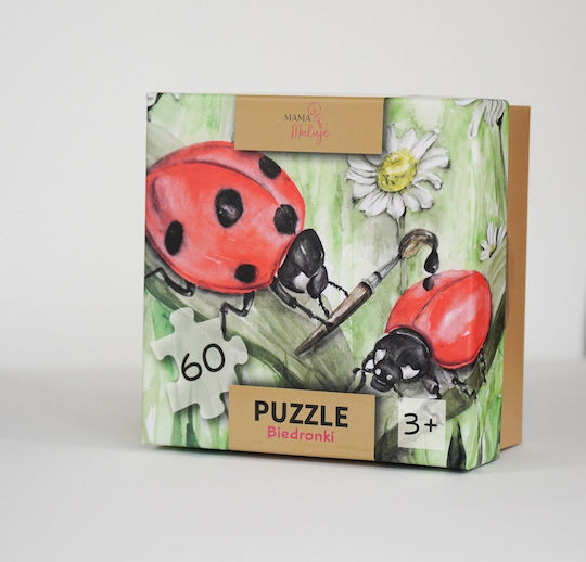 Castorland Puzzle 60 Teile Marienkäfer