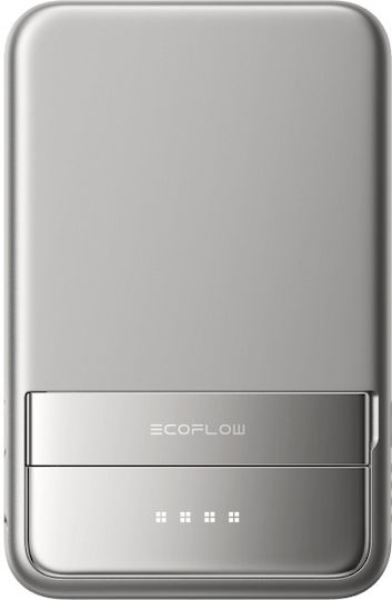 EcoFlow Rapid MagSafe Power Bank 5000mAh 30W with USB-C Port Silver