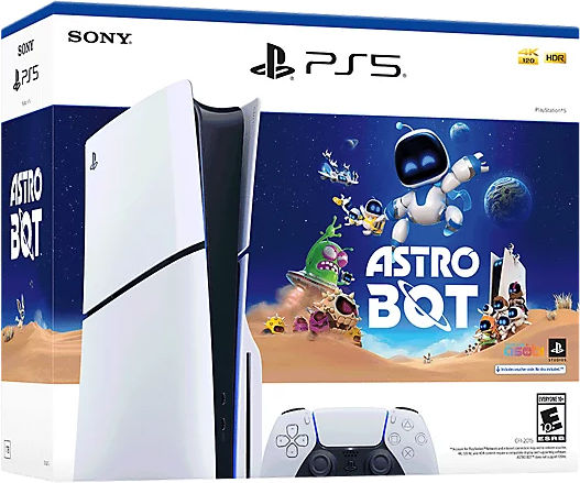 Sony PlayStation 5 Slim 1TB Astro Bot (Voucher) (Official Bundle)