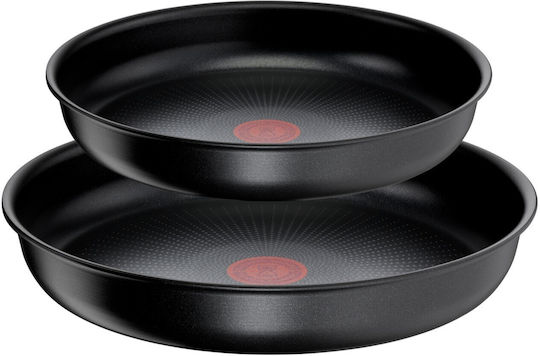 Tefal Ingenio React Pans Set from Aluminum 3 Pieces Tefal Ingenio React Pans Set from Aluminum 3 Pieces