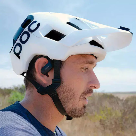 Jlab JBuds Open Sport Bluetooth-Freisprecheinrichtung Kopfhörer mit Schweißresistenz und Ladeetui Schwarz