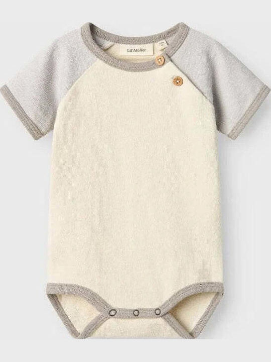 Lil' Atelier Ecru Baby-Strampler