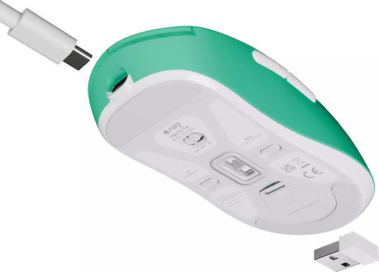 Fury Tanto T4 Gaming Mouse 12000 DPI Verde