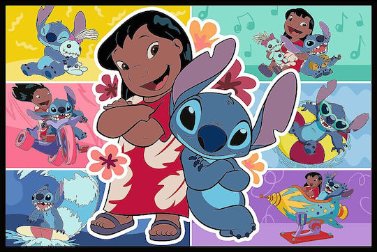Пъзел Trefl 2x200 Disney Лило и Стич Щастлив живот