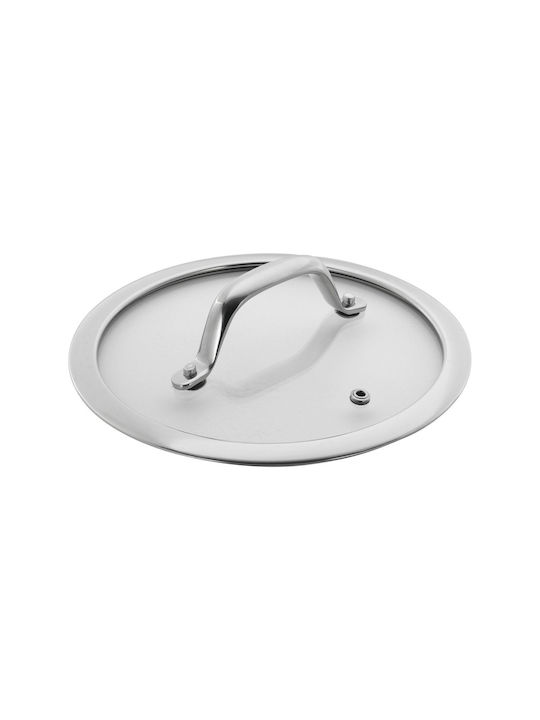 Kuhn Rikon Pots Set of Stainless Steel with No Coating 3pcs