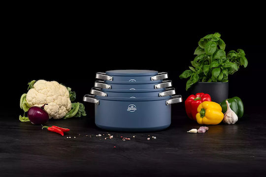 La Bonita Aluminum Pots Set 8 Pieces