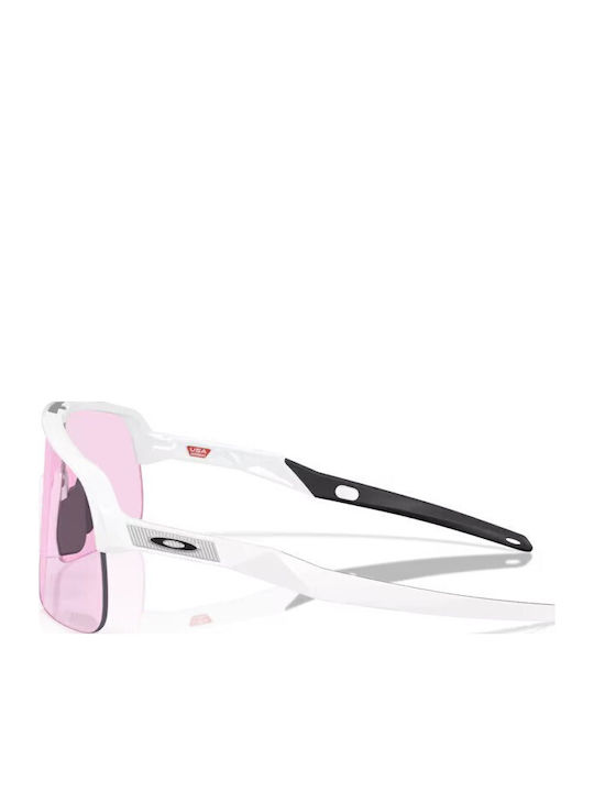 Oakley Sutro Lite S Prizm Sunglasses Λευκά with Acetate Frame & Pink Lens