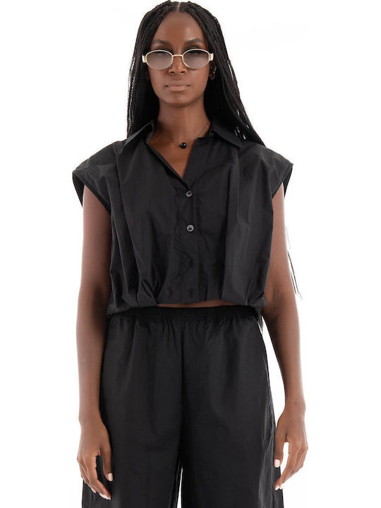 Shirt Women's Long Sleeve Shirt Black