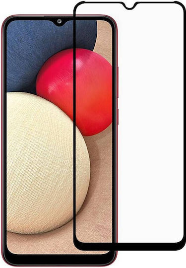 5D Full Face Tempered Glass Black (Galaxy A03sOppo A17)