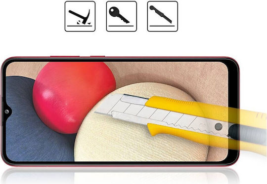 5D Full Face Tempered Glass Black (Galaxy A03sOppo A17)