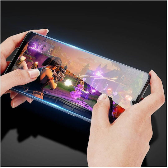 5D Full Face Tempered Glass Black (Galaxy A03sOppo A17)