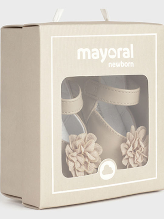 Mayoral Baby Ballerinas Beige