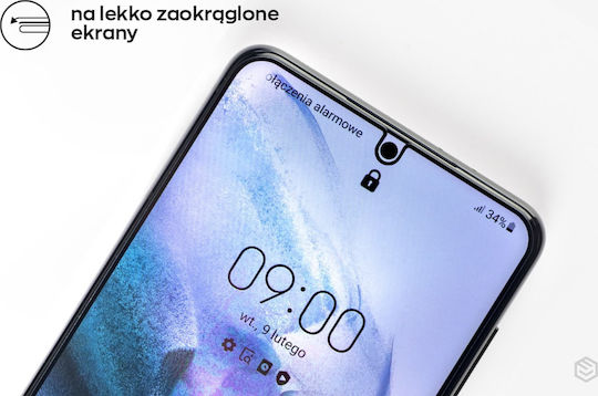 MyScreenPROTECTOR 5D Full Glue Tempered Glass Μαύρο (Moto G55)