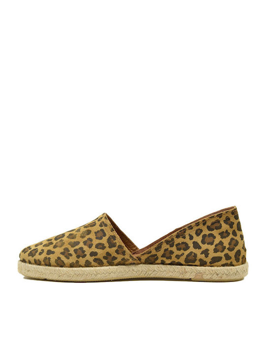 Lederne Damen Espadrilles LEO BROWN