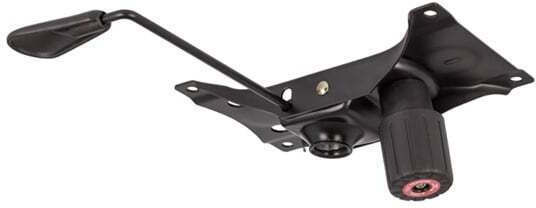 Metallic Mechanism for Office Chair 20x15cm Black