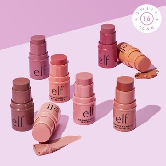 e.l.f Cosmetics Monochromatic Stick Fard Obraz Glistening Peach 5gr
