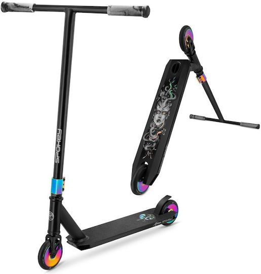 Spokey Kinderroller Medusa Stunt 2-Rad Freestyle Schwarz