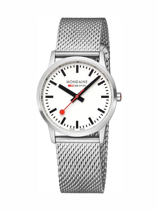Mondaine Кварцов Часовник с Метална Верижка Mondaine Кварцов Часовник с Метална Верижка