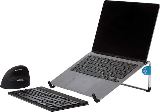 R-Go Tools Steel Basic Βάση για Laptop έως 22" Ασημί