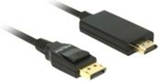 DeLock Cable DisplayPort male - HDMI male 1m (85316)