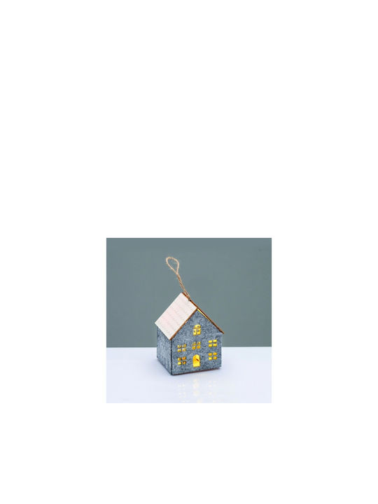 Aca Beleuchtet Weihnachtliche Stoff Figur Höhe 9.6cm