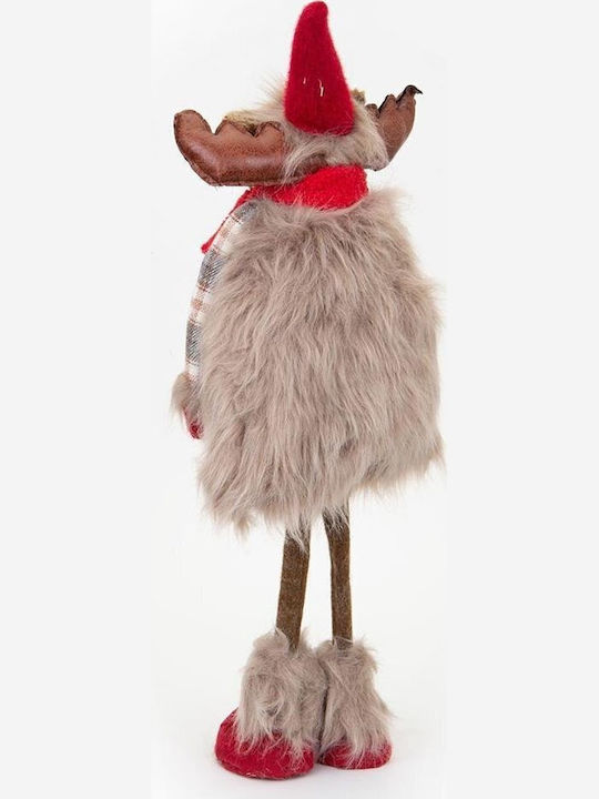 Saska Garden Illuminated Christmas Plush Figure Reindeer Height 69cm
