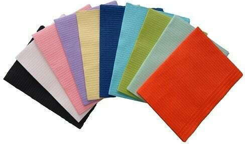 Bournas Medicals Dental Towel Orange 2ply + 1ply with Dispenser 125 Pieces