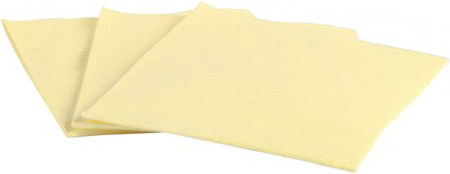 Soft Care Οδοντιατρική Πετσέτα Κίτρινη 1ply + 1ply χωρίς Dispenser 500τμχ