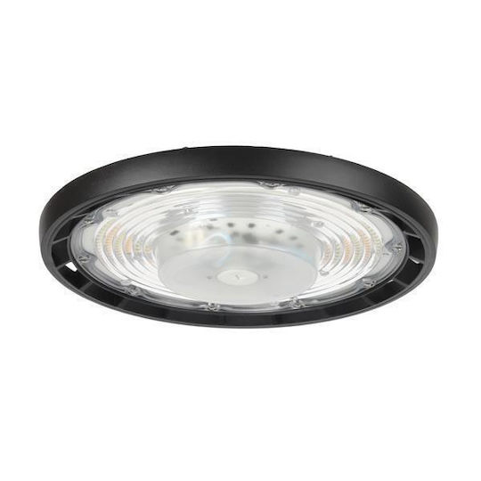 Eurolamp Commercial Bell Light Natural White with Built-in LED Black Ø32.5cm