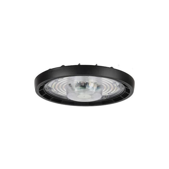 Eurolamp Commercial Bell Light Cool White with Built-in LED Black Ø32.5cm