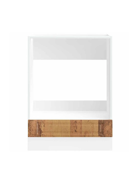 Porto Lower Oven Cabinet Coffee 60x46x81.5pcs