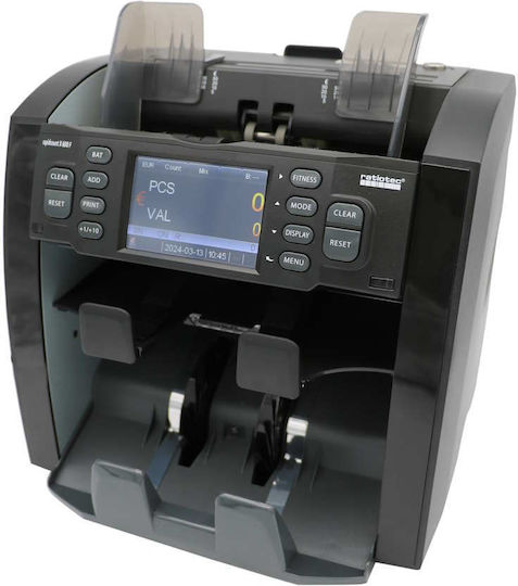 Ratiotec Rapidcount Χ σε Ratiotec Rapidcount X600F Money Counter with Mixed Counting Capability and Speed 800 Banknotes per Minute