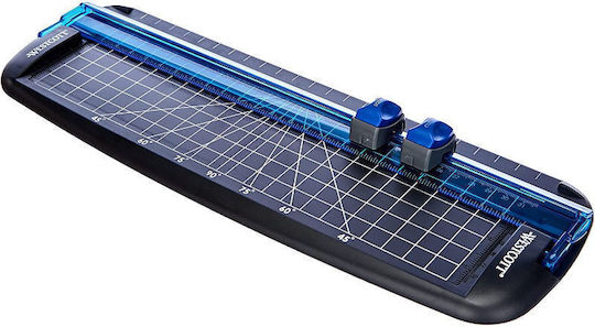 Westcott Mașină de tăiat de birou Trimmer De birou 30cm pentru foi de dimensiune până la A4 Trimmer multifuncțional A4 E-15804