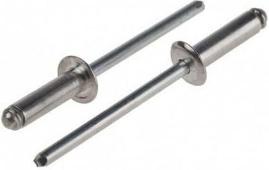 MTX Πριτσίνια Αλουμινίου M4x12mm 50τμχ