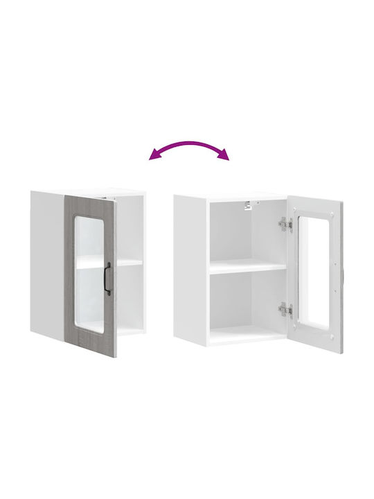 Kalmar Cabinet Wall Gray Sonoma 40x31x60pcs