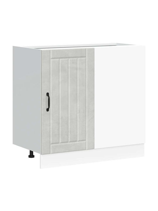Lucca Spülbeckenschrank Grey 80x46x81.5Stück