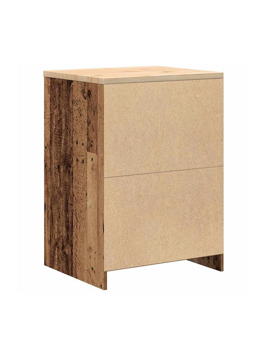 Επιδαπέδια Συρταριέρα Κουζίνας Μπεζ 60x51x85εκ.